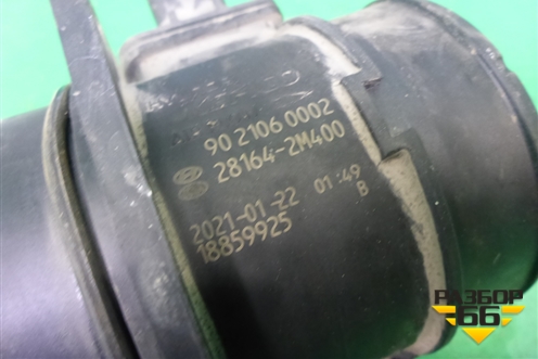Датчик массового расхода воздуха (2.5л G4KN) (281642M400) для Kia K5 с 2020г