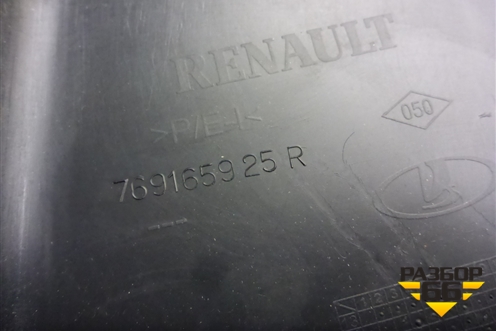 Обшивка стойки центральная нижняя левая (769165925R) для Renault Sandero с 2013-2022г
