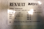 Шумоизоляция моторного отсека (из салона) (679002503R) для Renault Sandero с 2013-2022г
