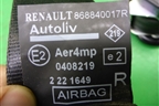 Ремень безопасности передний правый с пиропатроном (868840017R) для Renault Fluence с 2009-2017г