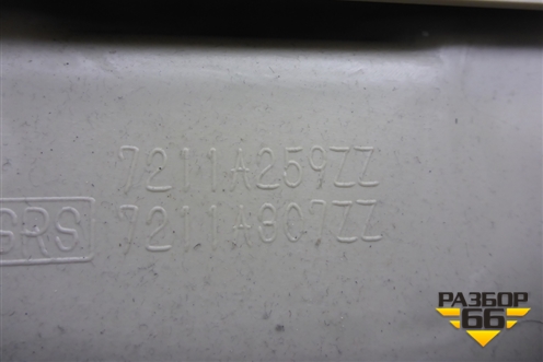 Обшивка стойки центральная верхняя левая (7211A259ZZ) для Mitsubishi Outlander с 2012-2024г