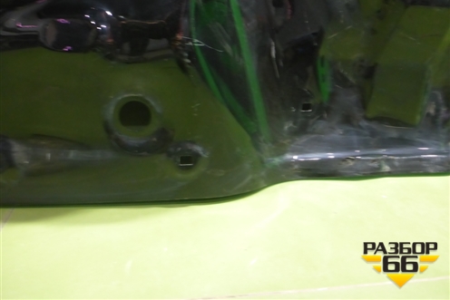 Дверь багажника без стекла (6700542371) для Toyota Rav-4 с 2006-2013г