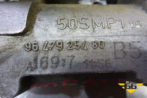 Заслонка дроссельная электрическая (1.4л PSAKFU) (9647925480) для Citroen C3 с 2002-2009г