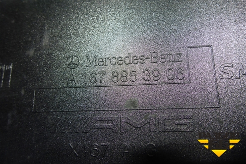 Накладка переднего бампера (AMG) (A1678853906) для Mercedes Benz GLS-Klass X167 с 2019г