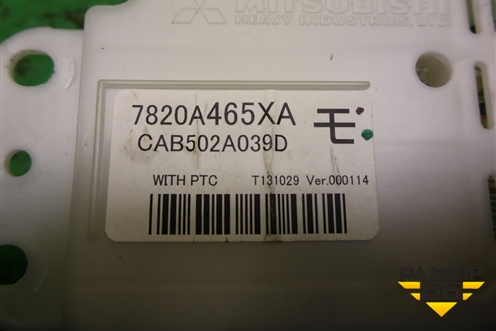 Модуль управления климатической установкой (7820A465XA) для Mitsubishi Outlander с 2012-2024г