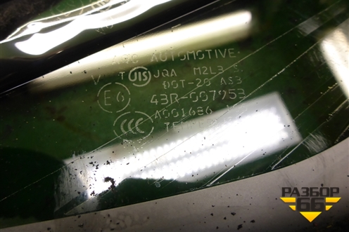 Стекло глухое правое (6121A504) для Mitsubishi Outlander с 2012-2024г