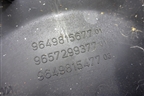 Кожух рулевой колонки (9649815677) для Citroen C4 с 2005-2011г