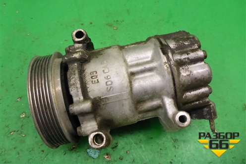 Компрессор кондиционера (2.0л EW10A) (6453QJ 9651910980) для Citroen C4 с 2005-2011г