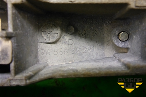 Ручка наружная двери передней правой (9656638280) для Citroen C4 с 2005-2011г
