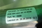 Бак топливный (A1724700020) для Mercedes Benz SLK R172 с 2010-2016г