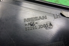 Накладка двери задней левой (на рамку) (82291JD01A) для Nissan Qashqai (J10E) с 2006-2013г