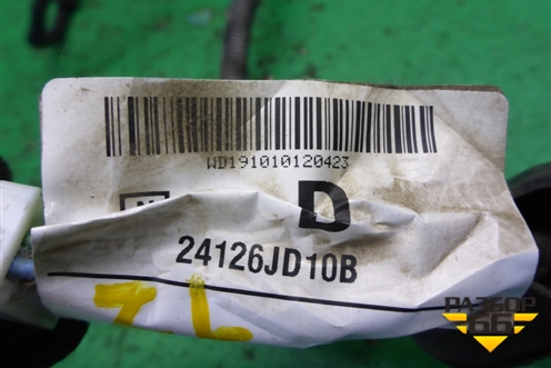 Проводка двери задней левой (24126JD10B) для Nissan Qashqai (J10E) с 2006-2013г