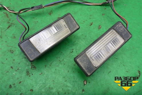 Фонарь подсветки номера (в сборе) (26510JD00A) для Nissan Qashqai (J10E) с 2006-2013г