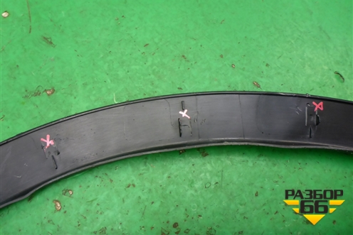 Накладка переднего крыла левого (63811BR01A) для Nissan Qashqai (J10E) с 2006-2013г