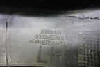 Накладка заднего крыла левого (93829BR0) для Nissan Qashqai (J10E) с 2006-2013г