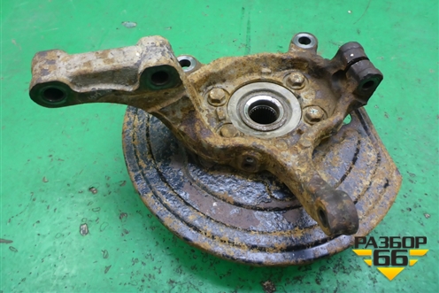 Кулак поворотный передний левый (40015JD000) для Nissan Qashqai (J10E) с 2006-2013г