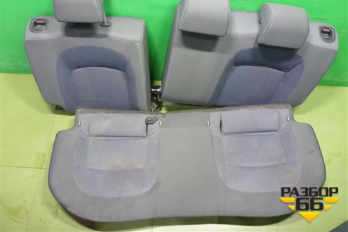 Сиденья комплект (с AIR BAG подогрев) для Nissan Qashqai (J10E) с 2006-2013г