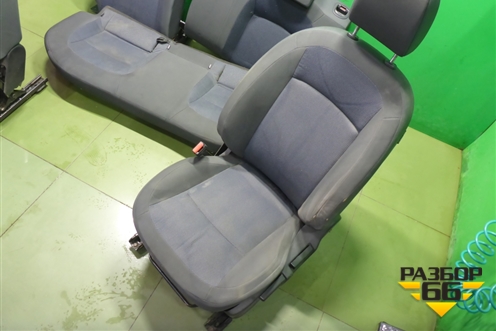 Сиденья комплект (с AIR BAG подогрев) для Nissan Qashqai (J10E) с 2006-2013г