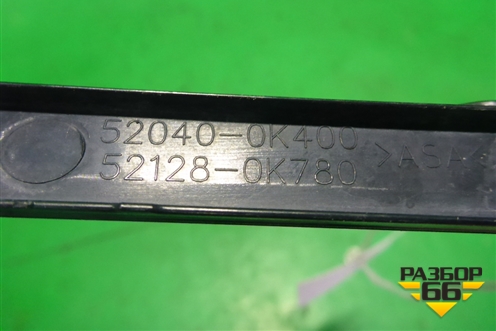 Накладка ПТФ левая (после 2020г) (521280K780 520400K400) для Toyota Fortuner с 2016г