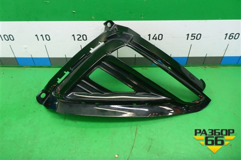 Накладка заднего бампера левая (86661M6010) для Kia Cerato с 2018г (Серато 4)