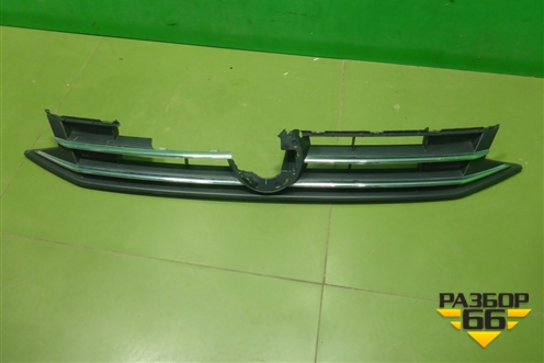 Решетка радиатора (после 2015г) (6RU853653B) для Volkswagen Polo (седан) с 2010г