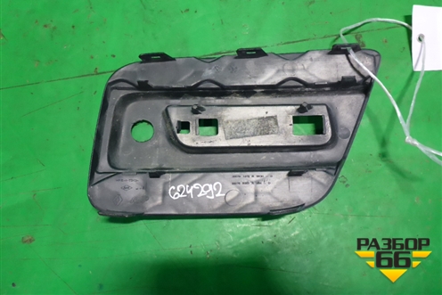 Накладка заднего бампера правая (StepWay под парктроник) (850761319R) для Renault Sandero с 2013-2022г