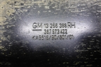 Кронштейн подрамника правый (задний) (13266388) для Chevrolet Cruze c 2009-2015г