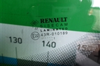 Стекло лобовое (с обогревом) для Renault Logan II с 2012г