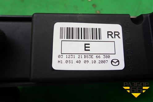 Кнопка стеклоподъёмника (BS3E66380) для Mazda Mazda 3 (BK) с 2003-2009г 