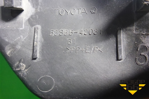 Молдинг лобового стекла правый (5386642031) для Toyota Rav-4 с 2018г