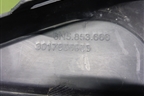 Решетка в передний бампер правая (6N5853666) для Volkswagen Polo с 2020г