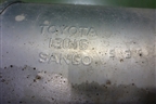 Глушитель средняя часть (2.8л 1GD) для Toyota Land Cruiser Prado(150) с 2009г