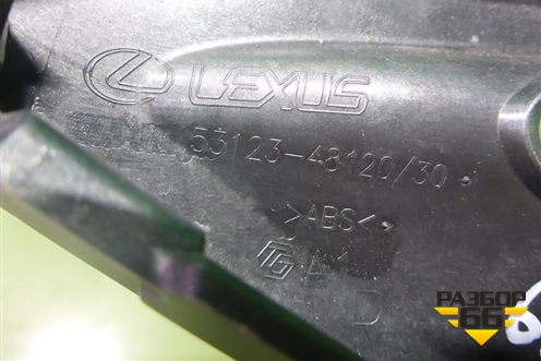 Накладка переднего бампера правая (F-Sport) (5312348120) для Lexus RX 350 с 2022г