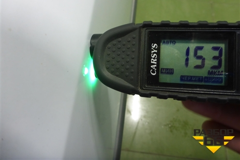 Дверь передняя левая (3х дверный кузов) для Ford Fiesta с 2001-2008г