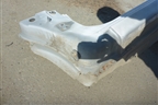 Порог левый (3х дверный кузов) для Ford Fiesta с 2001-2008г
