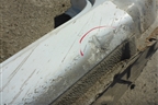 Порог правый (3х дверный кузов) для Ford Fiesta с 2001-2008г