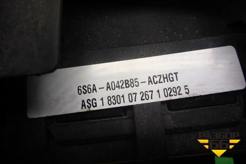 Подушка безопасности в рулевое колесо (6S6AA042B85ACZHGT) для Ford Fiesta с 2001-2008г