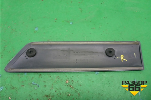 Накладка заднего крыла правого (3х дверный кузов) (6S61B29076ACW) для Ford Fiesta с 2001-2008г