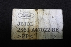 Пол багажника (3х дверный кузов) (2S61A47022BE) для Ford Fiesta с 2001-2008г