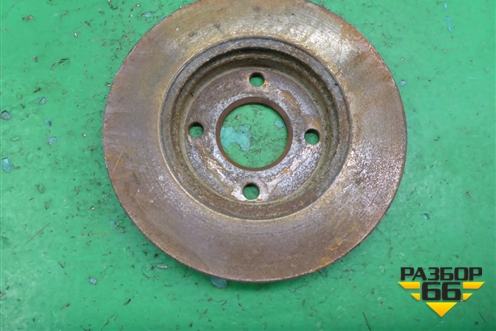 Диск тормозной передний вентилируемый для Ford Fiesta с 2001-2008г