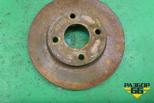 Диск тормозной передний вентилируемый для Ford Fiesta с 2001-2008г