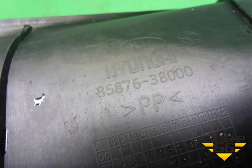 Накладка порога внутренняя заднего левого (8587638000) для Hyundai Sonata-5 с 2001г