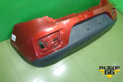 Бампер задний (StepWay под парктроник) (850229678R) для Renault Sandero с 2013-2022г
