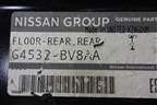 Кузовной элемент (пол багажника правая часть новый) (G4532BV8AA) для Nissan Juke (F15) с 2011г