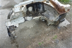 Лонжерон передний левый для Hyundai Sonata-5 с 2001г