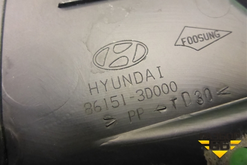Решетка стеклоочистителей (861513D000) для Hyundai Sonata-5 с 2001г