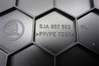 Накладка на торпедо (боковая левая) (5JA857503) для Skoda Rapid с 2013г