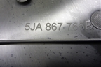 Обшивка стойки центральная нижняя левая (5JA867765B) для Skoda Rapid с 2013г