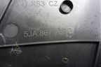 Обшивка стойки центральная нижняя правая (5JA867766B) для Skoda Rapid с 2013г