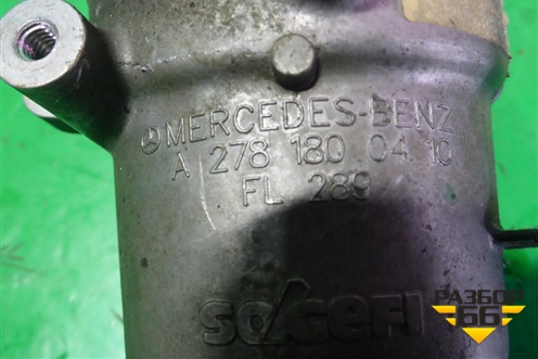Корпус масляного фильтра (4.7л M278.932) (A2781800410) для Mercedes Benz S-Klass W221 с 2005-2013г